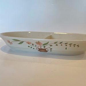 Vintage/Boho Oval Serving Dish Country Collection